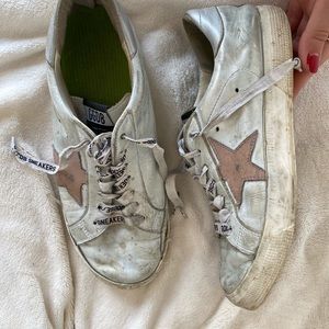 Golden Goose Superstar sneakers, used size 40